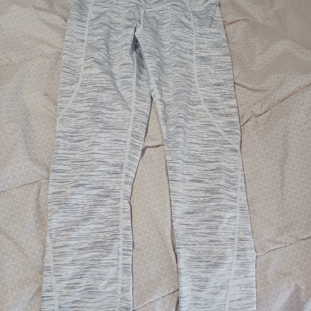 Tesla Gray Leggings High-Performance Bottoms